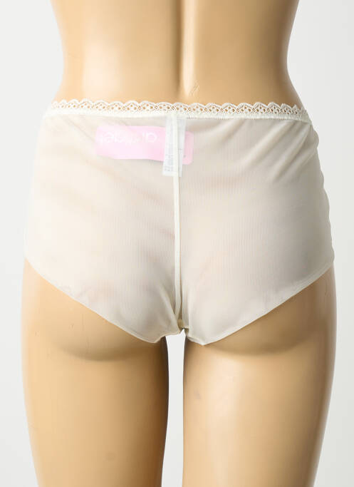 Shorty légère et transparente blanc ANTIGEL femme