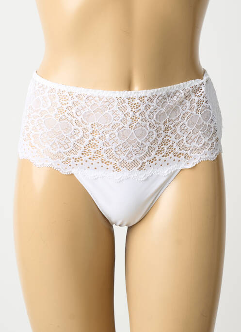 Shorty légère et transparente blanc SIMONE PERELE femme