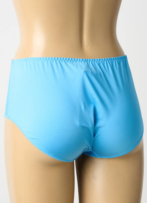 Shorty tissage satiné bleu LINGADORE femme