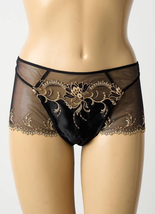 Shorty légère et transparente noir LISE CHARMEL femme