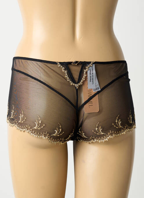 Shorty légère et transparente noir LISE CHARMEL femme