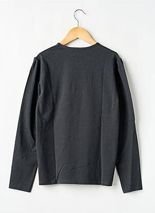 T-shirt coupe cintrée manches longues gris BOBOLI fille