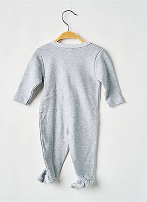 Pyjama fermeture pressionnée gris IKKS garcon