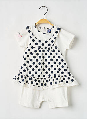 Combi-pantalon bleu ELLE EST OU LA MER fille