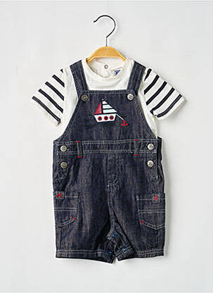 Ensemble pantalon bleu ELLE EST OU LA MER garçon