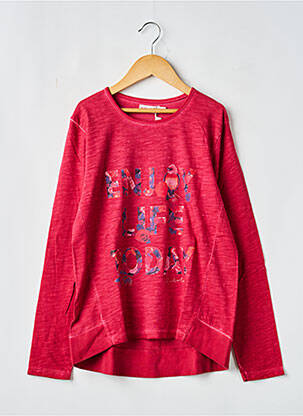 Sweat-shirt rouge BOBOLI fille