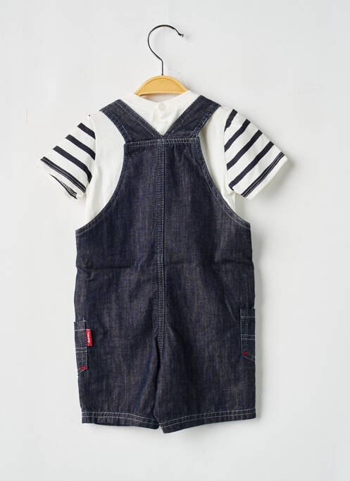 Ensemble pantalon fermeture pressionnée à l'entrejambe bleu ELLE EST OU LA MER garcon
