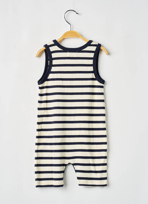 Combishort bleu ELLE EST OU LA MER garçon