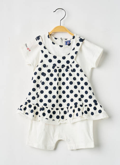 Combi-pantalon bleu ELLE EST OU LA MER fille