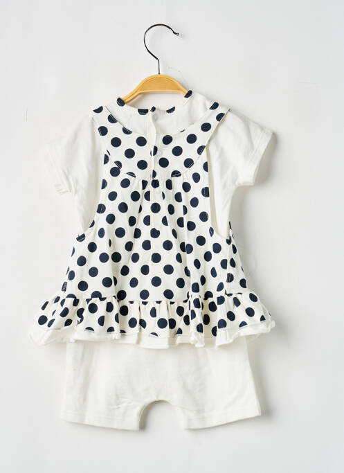 Combi-pantalon bleu ELLE EST OU LA MER fille