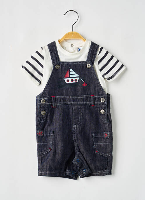 Ensemble pantalon bleu ELLE EST OU LA MER garçon