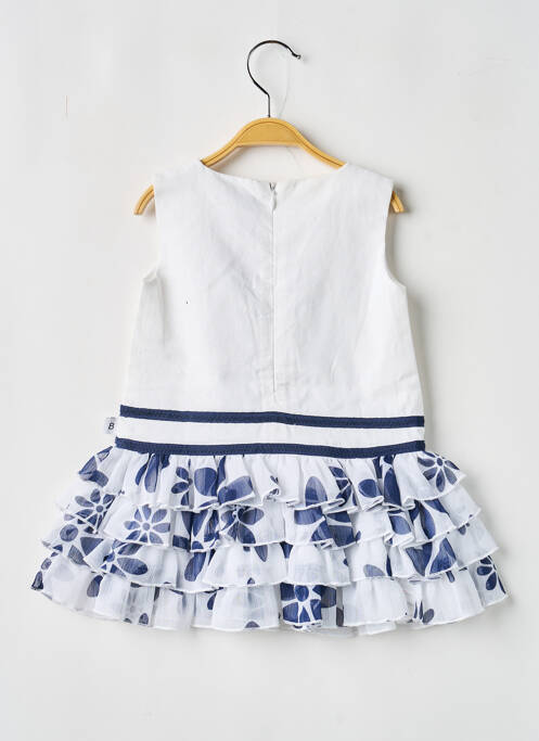 Robe mi-longue bleu BOBOLI fille