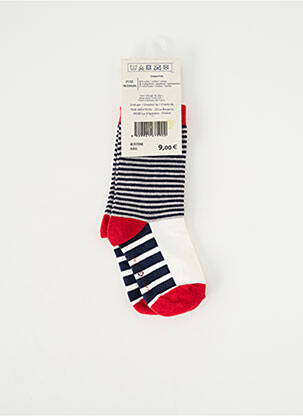 Chaussettes stretch gris ELLE EST OU LA MER garçon