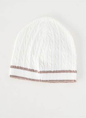Bonnet blanc COUDEMAIL garçon
