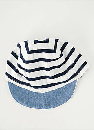 Casquette doublure bleu ELLE EST OU LA MER garçon