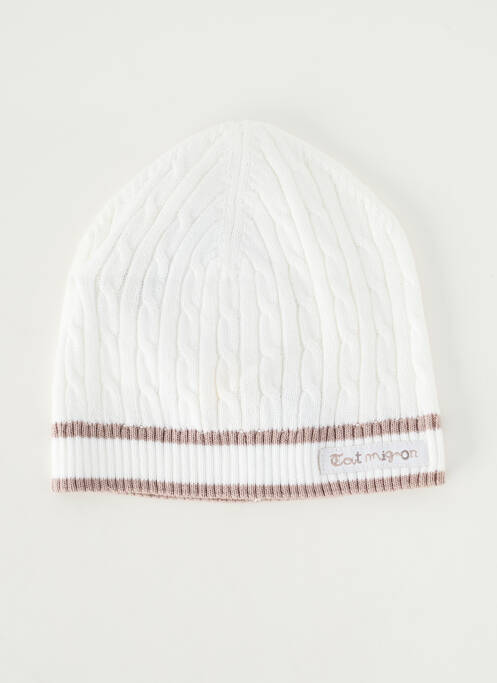 Bonnet blanc COUDEMAIL garcon