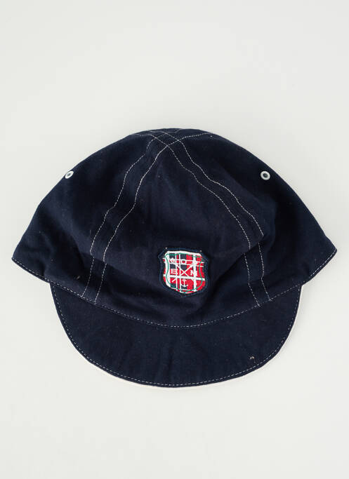 Casquette doublure bleu ELLE EST OU LA MER garcon