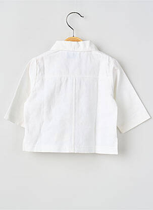 Veste casual manches longues blanc LAPIN BLEU garçon