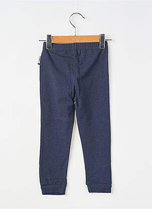 Pantalon slim stretch taille froncée bleu ELLE EST OU LA MER fille