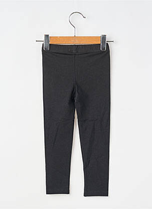 Legging stretch taille élastique noir COUDEMAIL fille