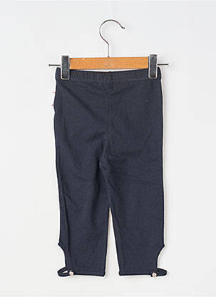 Legging stretch taille élastique bleu ELLE EST OU LA MER fille