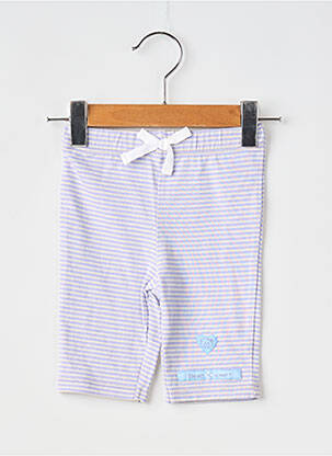 Legging stretch taille élastique violet ELLE EST OU LA MER fille