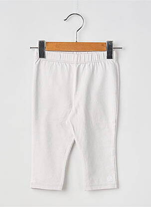 Legging stretch taille élastique gris COUDEMAIL fille