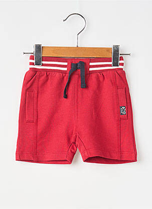 Short stretch taille élastique rouge ELLE EST OU LA MER garcon