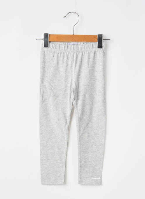 Legging sérigraphie taille élastique gris COUDEMAIL fille