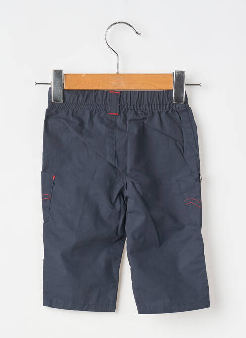 Pantalon droit poches taille élastique bleu ELLE EST OU LA MER garcon