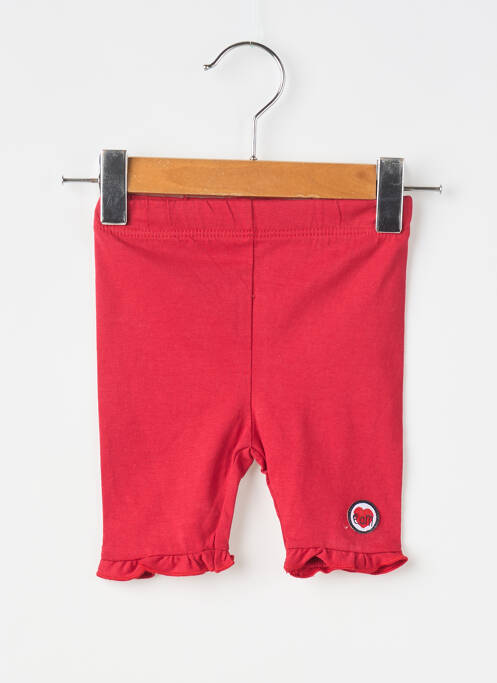 Legging stretch taille élastique rouge ELLE EST OU LA MER fille
