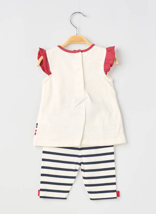 Ensemble pantalon beige ELLE EST OU LA MER fille