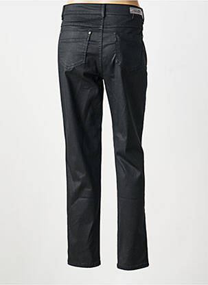 Pantalon slim stretch taille normale noir ANNA MONTANA femme