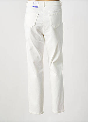 Pantalon slim stretch taille normale beige FRANK WALDER femme