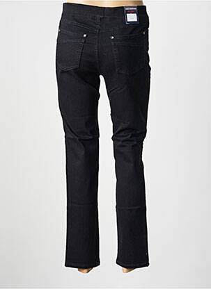 Jegging tissage popeline taille normale noir ANNA MONTANA femme