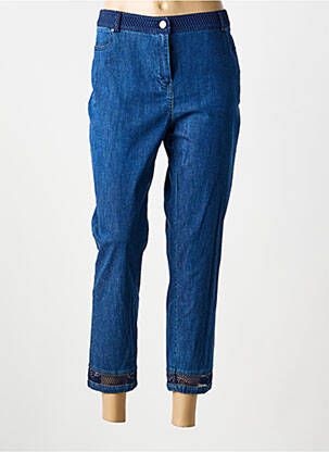 Jeans coupe slim tissage brut taille normale bleu ANANKE homme