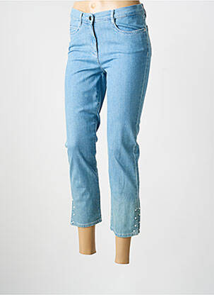 Pantacourt taille normale taille normale bleu RABE femme