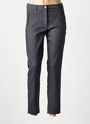 Pantalon slim tissage popeline taille normale noir BETTY BARCLAY femme