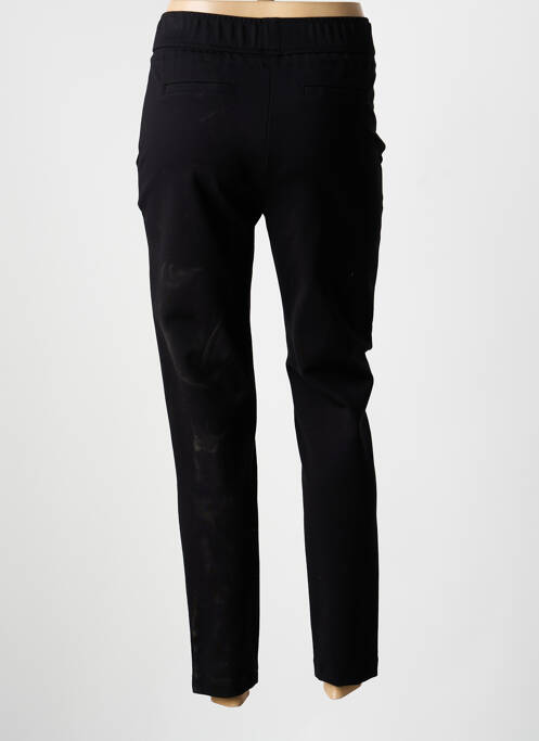 Pantalon slim taille élastique taille normale noir ANNA MONTANA femme