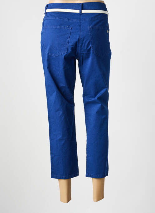 Pantacourt stretch taille normale bleu BETTY BARCLAY femme