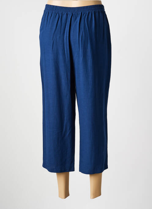 Pantacourt taille élastique taille normale bleu THOMAS RABE femme