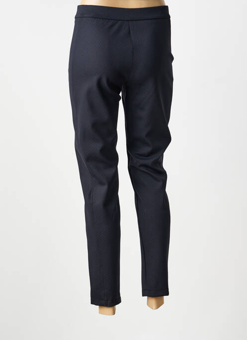 Pantalon 7/8 stretch taille normale bleu ANNA MONTANA femme
