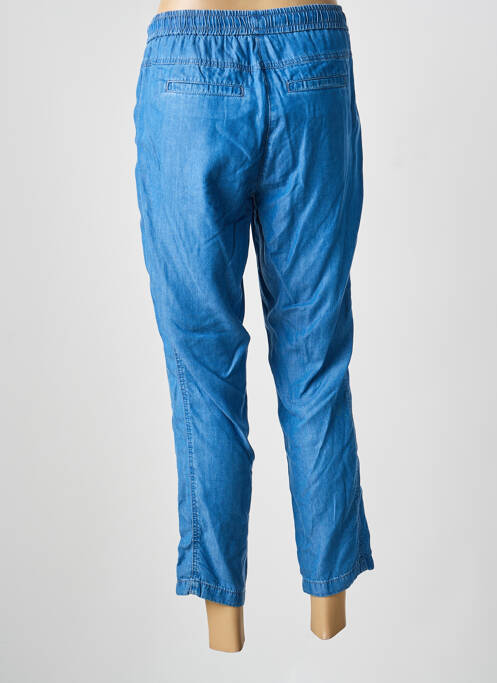 Pantalon 7/8 taille élastique taille normale bleu THOMAS RABE femme