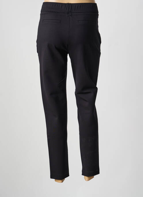 Pantalon slim taille élastique taille normale noir ANNA MONTANA femme