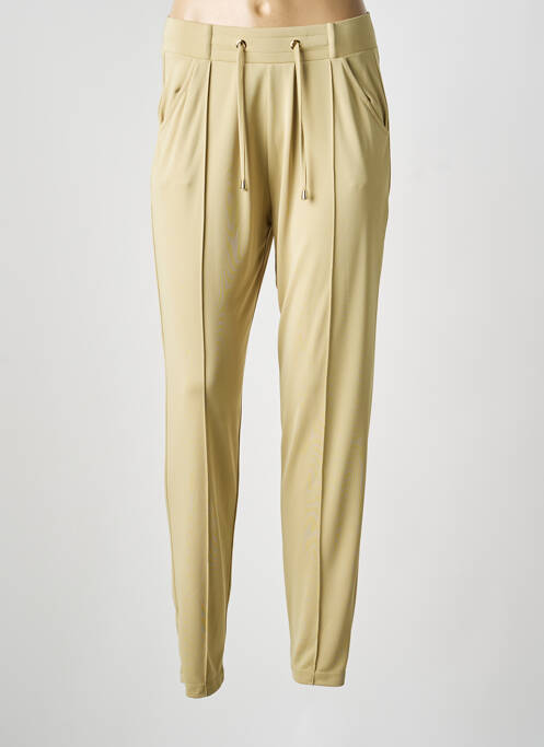 Pantalon slim taille élastique taille normale vert ANANKE femme