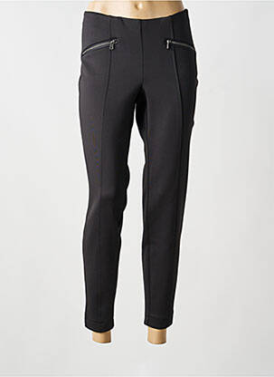 Pantalon 7/8 stretch taille normale noir BARBARA LEBEK femme