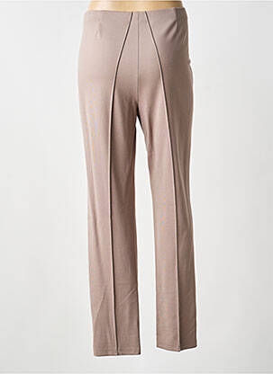 Pantalon droit stretch taille normale beige BARBARA LEBEK femme