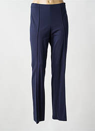 Pantalon droit stretch taille normale bleu BARBARA LEBEK femme