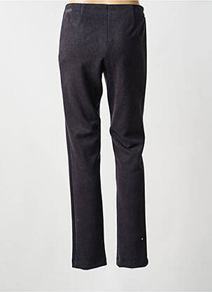 Pantalon droit stretch taille normale noir GUY DUBOUIS femme
