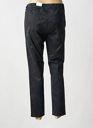 Pantalon 7/8 stretch taille normale noir FRANK WALDER femme
